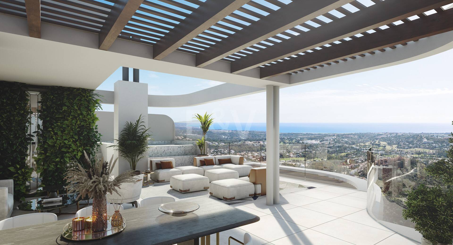 La Quinta: Super Penthouse med fantastisk panoramautsikt över havet