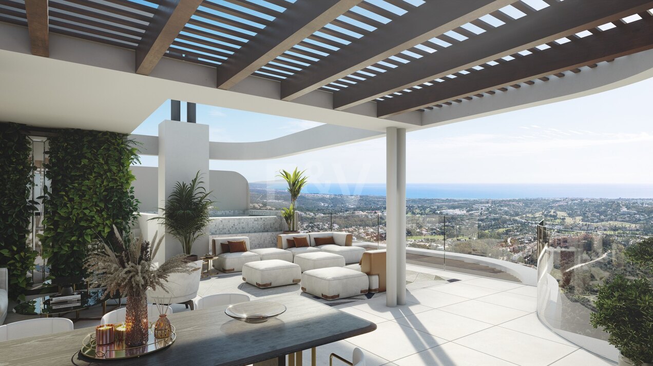 La Quinta: Super Penthouse mit atemberaubendem Panoramablick auf das Meer"