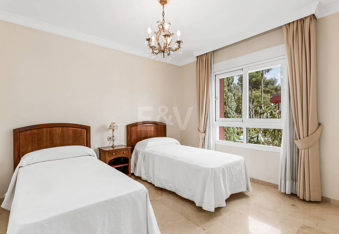 Elviria Beachfront Lägenhet med fantastisk havsutsikt