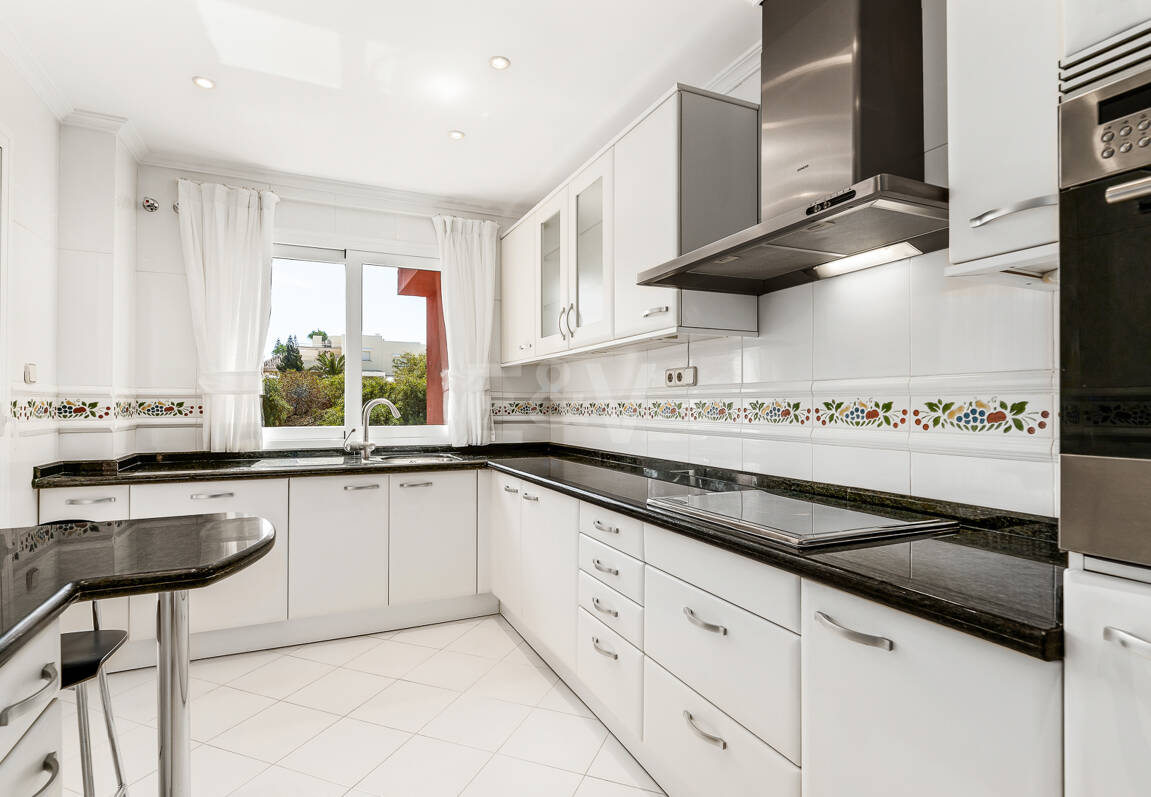 Elviria Beachfront Lägenhet med fantastisk havsutsikt