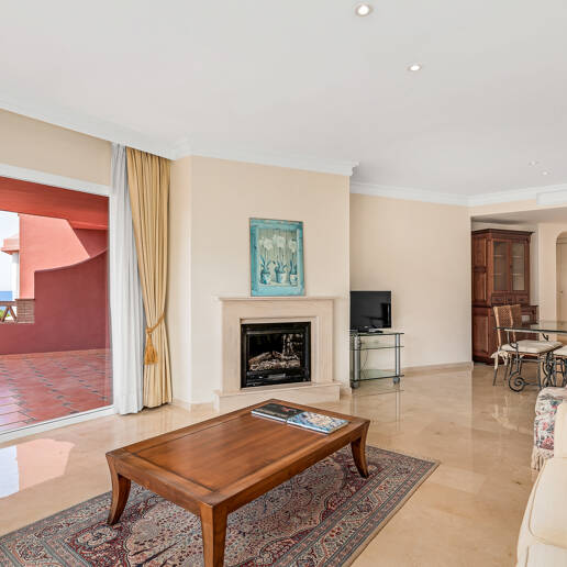 Elviria Beachfront Lägenhet med fantastisk havsutsikt