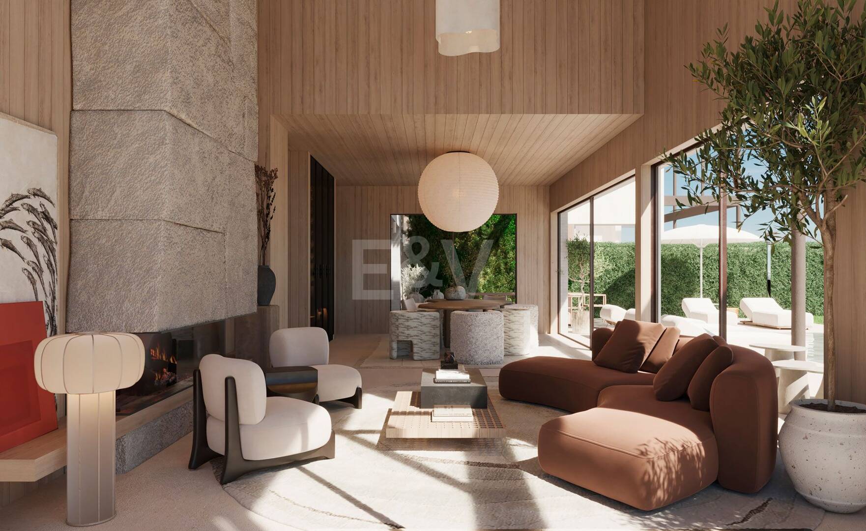 Belägen gemenskap av 5 lyx Marbella Villas VILLA 2