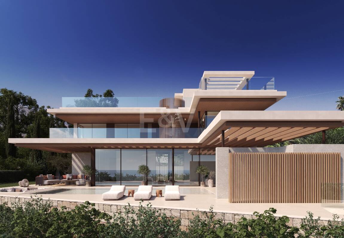 Belägen gemenskap av 5 lyx Marbella Villas VILLA 2