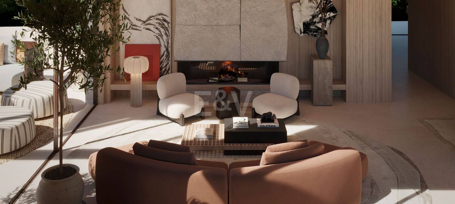 Belägen gemenskap av 5 lyx Marbella Villas VILLA 2