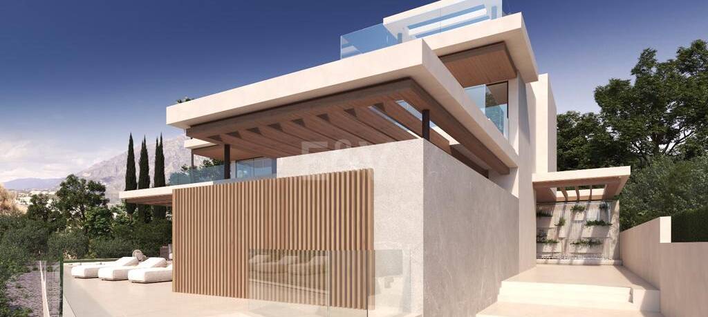 Belägen gemenskap av 5 lyx Marbella Villas VILLA 2