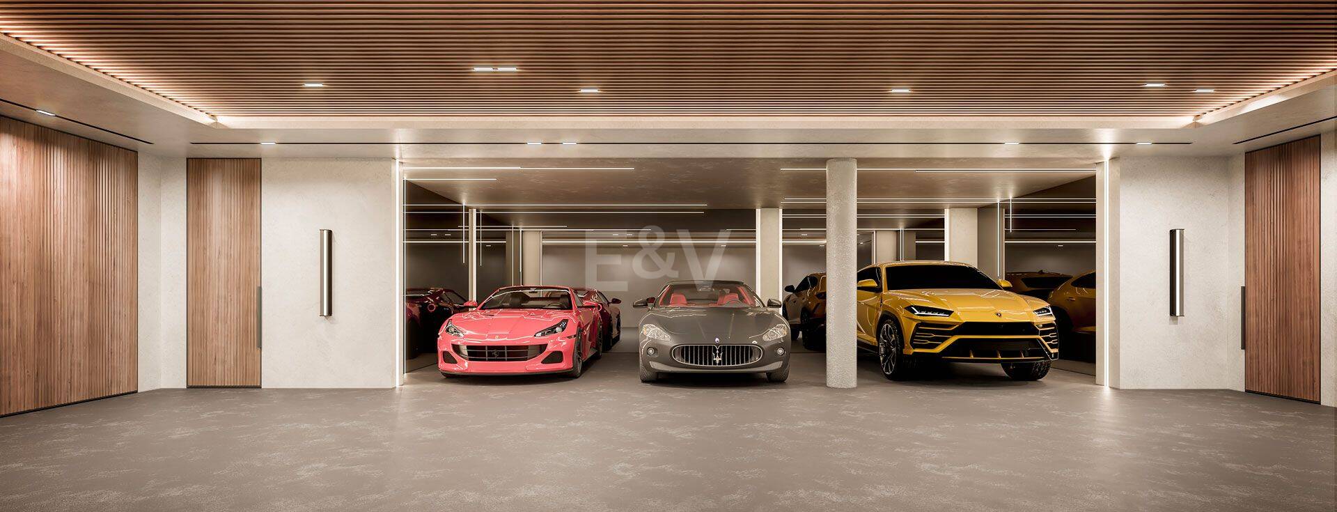 Belägen gemenskap av 5 lyx Marbella Villas VILLA 2