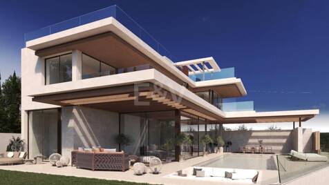 Belägen gemenskap av 5 lyx Marbella Villas VILLA 2