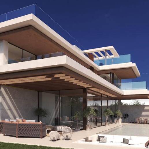 Belägen gemenskap av 5 lyx Marbella Villas VILLA 2