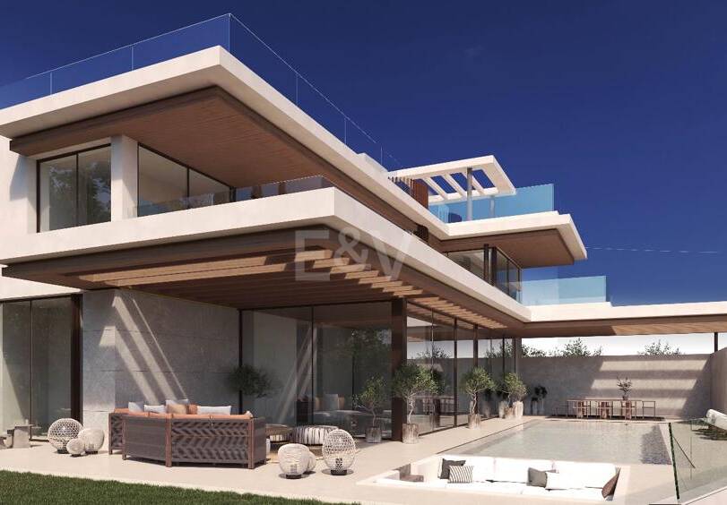 Belägen gemenskap av 5 lyx Marbella Villas VILLA 2