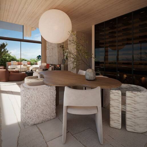 Belägen gemenskap av 5 lyx Marbella Villas VILLA 2