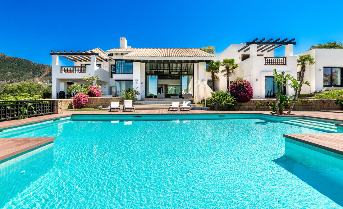 Villa de luxe la plus belle à La Zagaleta avec vue sur la mer et la montagne