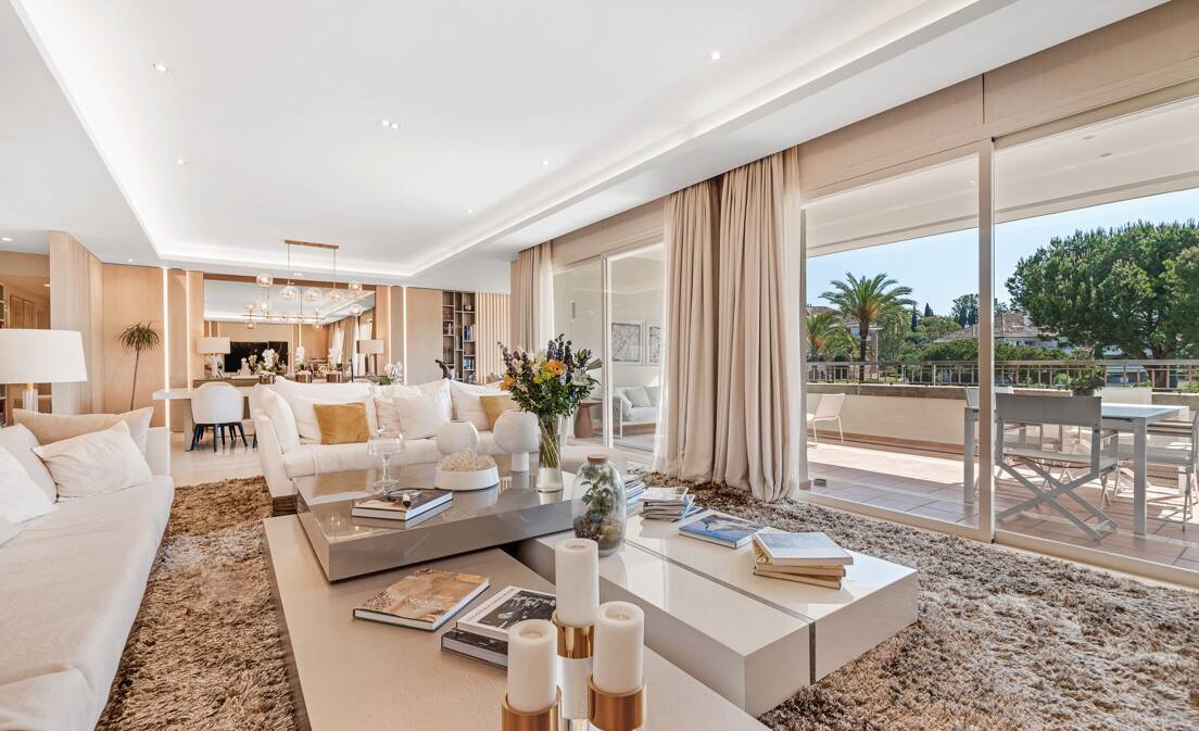 Außergewöhnliche Wohnung in der prestigeträchtigen La Trinidad an der Goldenen Meile