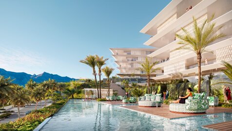 Takvåning till salu i Marbella Golden Mile