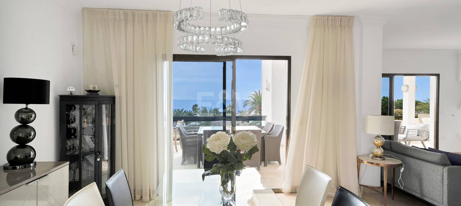 Frontline Beach Penthouse med panoramautsikt över havet i Coral Beach