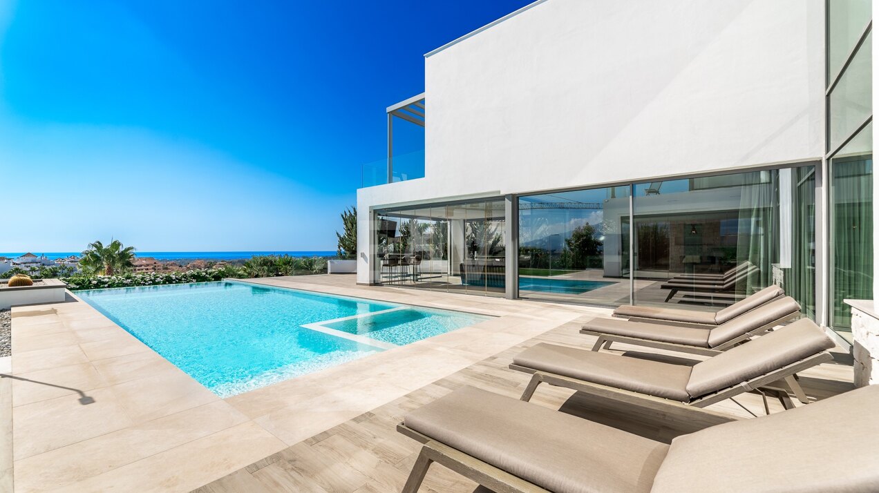 Villa in La Alquería mit atemberaubendem Meerblick auf das Mittelmeer