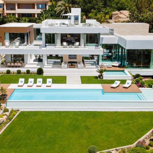 Widowiskowa willa z panoramicznymi widokami w Sierra Blanca