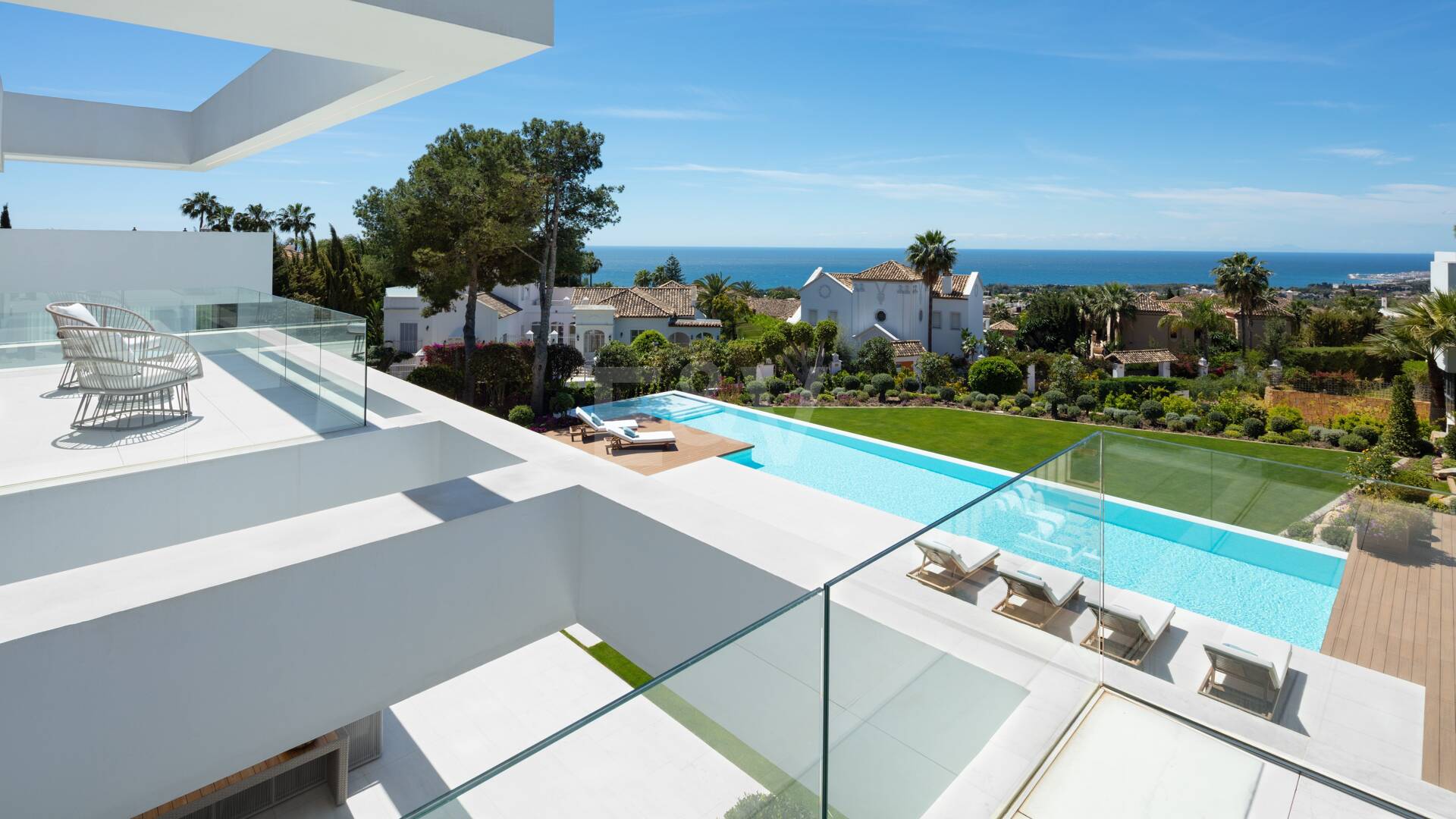 Widowiskowa willa z panoramicznymi widokami w Sierra Blanca