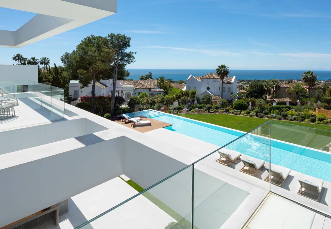 Widowiskowa willa z panoramicznymi widokami w Sierra Blanca