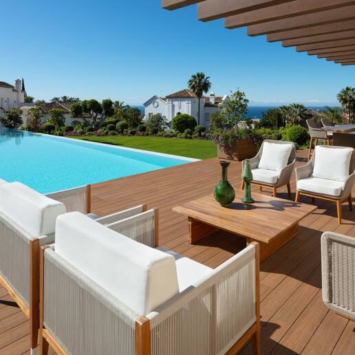 Widowiskowa willa z panoramicznymi widokami w Sierra Blanca