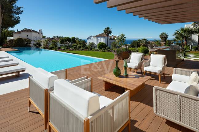 Widowiskowa willa z panoramicznymi widokami w Sierra Blanca