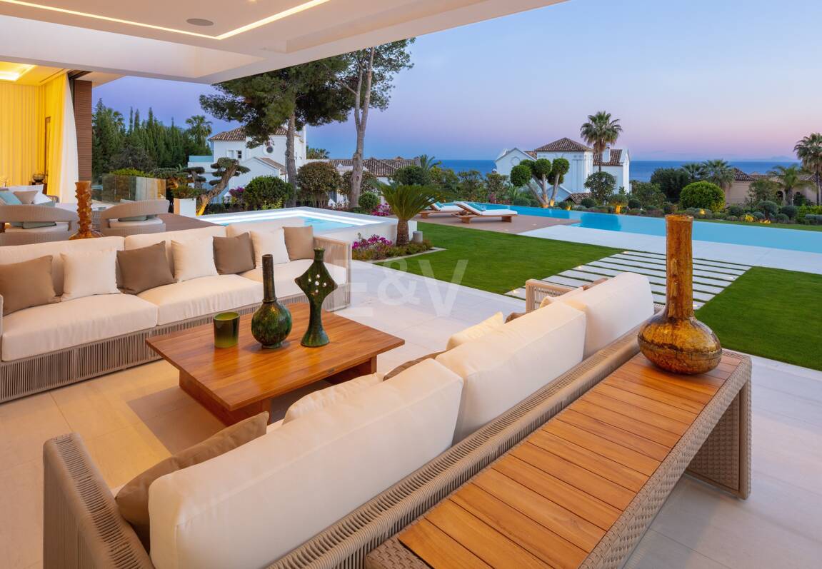 Widowiskowa willa z panoramicznymi widokami w Sierra Blanca