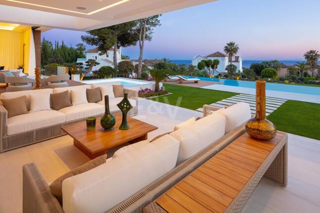 Widowiskowa willa z panoramicznymi widokami w Sierra Blanca