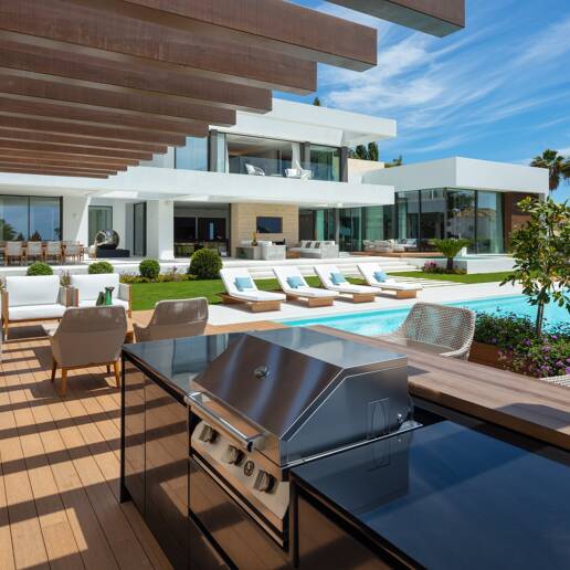 Widowiskowa willa z panoramicznymi widokami w Sierra Blanca