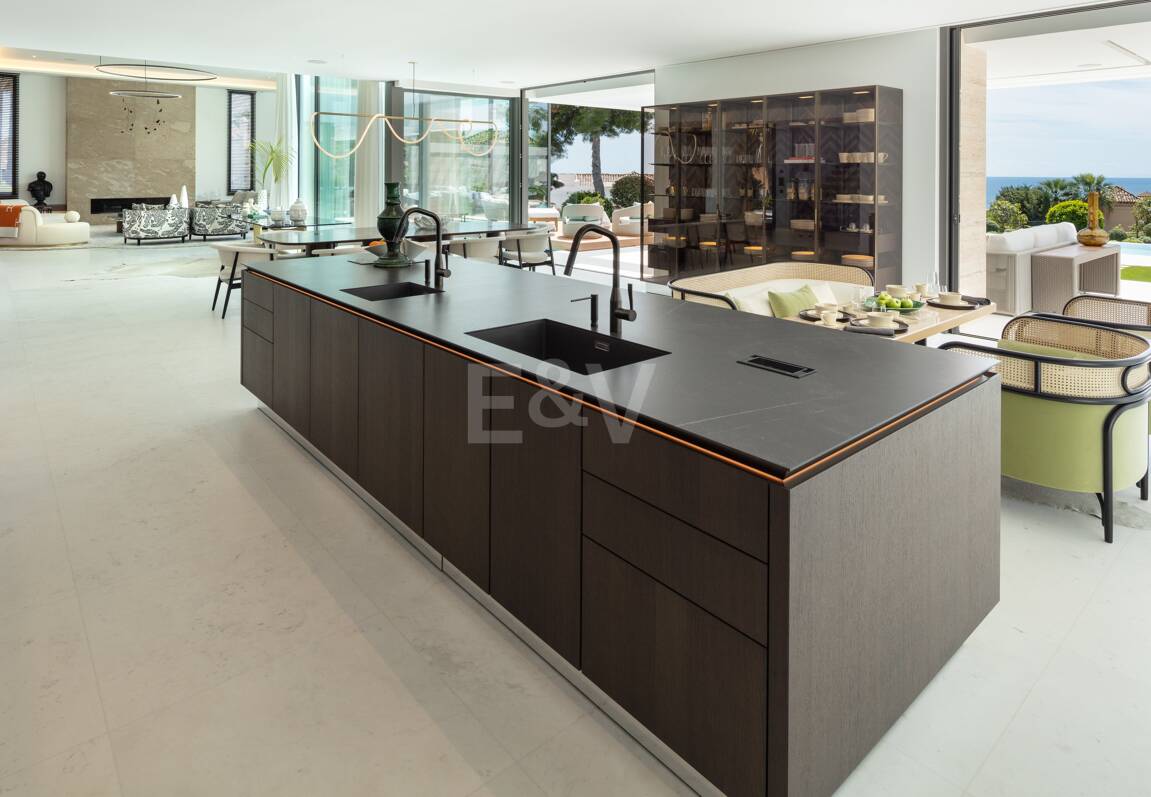 Widowiskowa willa z panoramicznymi widokami w Sierra Blanca