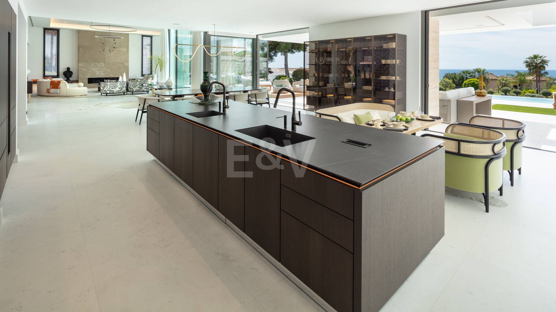 Widowiskowa willa z panoramicznymi widokami w Sierra Blanca