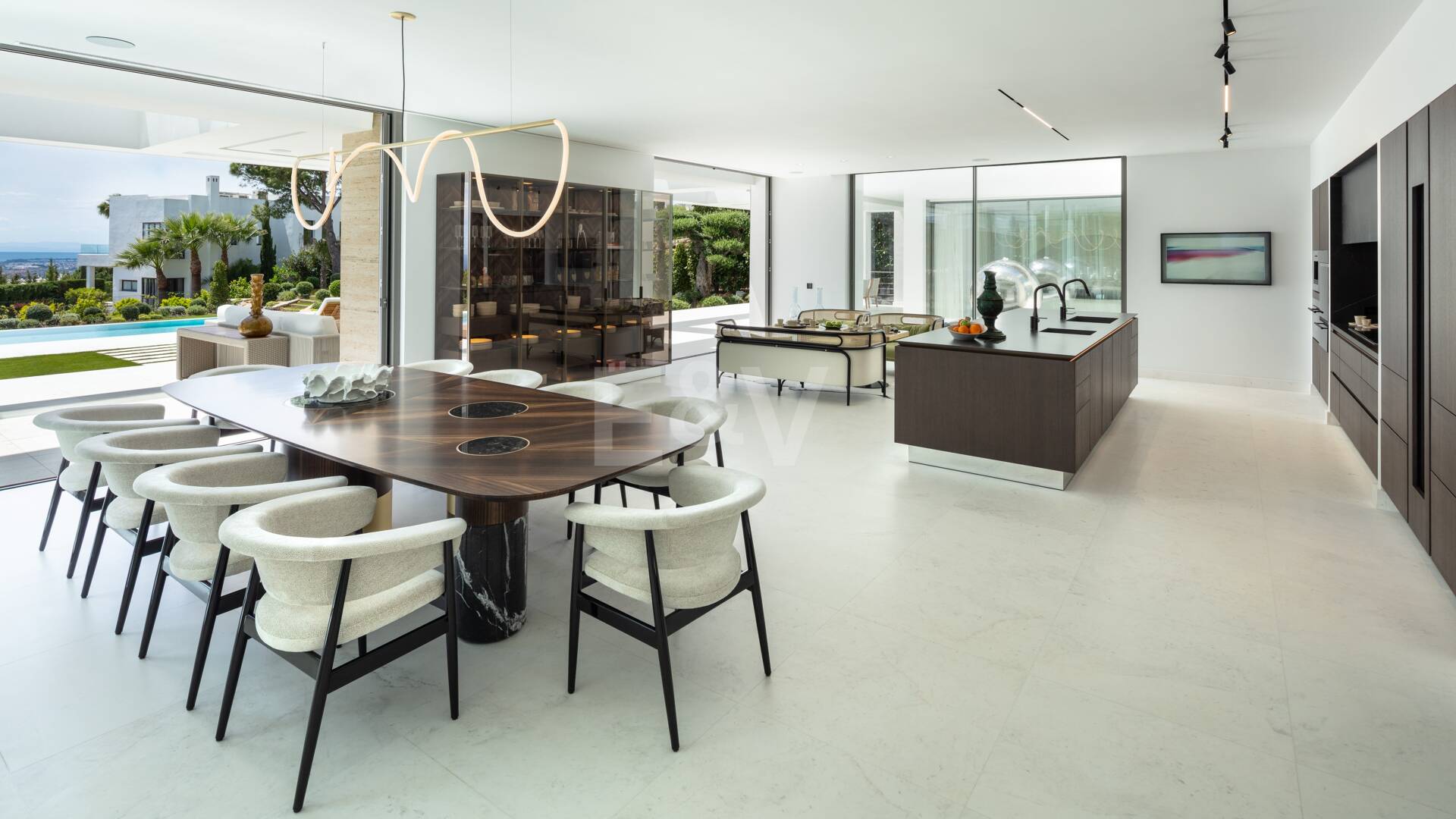 Widowiskowa willa z panoramicznymi widokami w Sierra Blanca