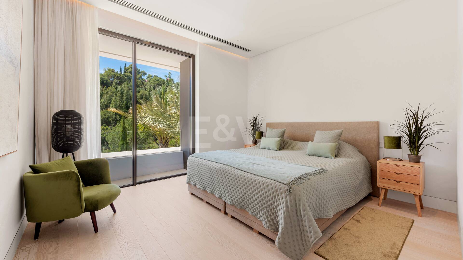 Modern lyxvilla i Alcuzcuz-Benahavis med panoramautsikt