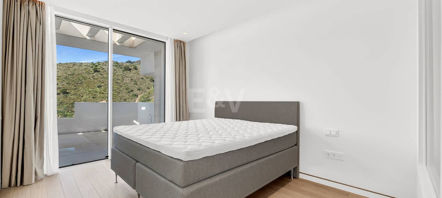 Exceptionell lägenhet i Palo Alto med panoramautsikt över havet nära Marbella