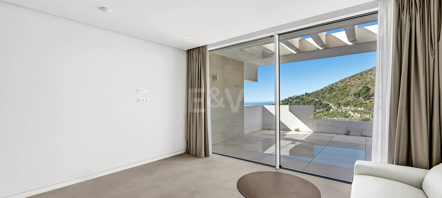 Exceptionell lägenhet i Palo Alto med panoramautsikt över havet nära Marbella