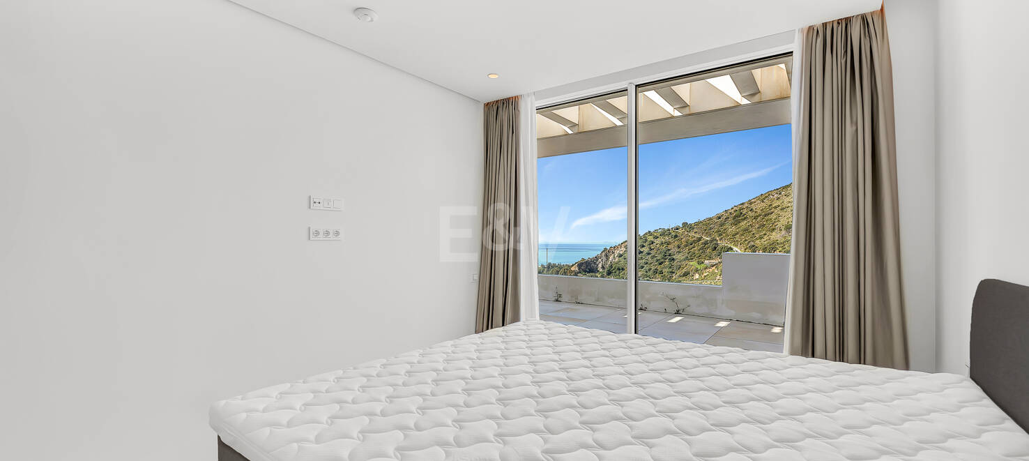 Exceptionell lägenhet i Palo Alto med panoramautsikt över havet nära Marbella