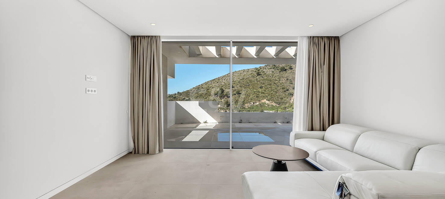 Exceptionell lägenhet i Palo Alto med panoramautsikt över havet nära Marbella
