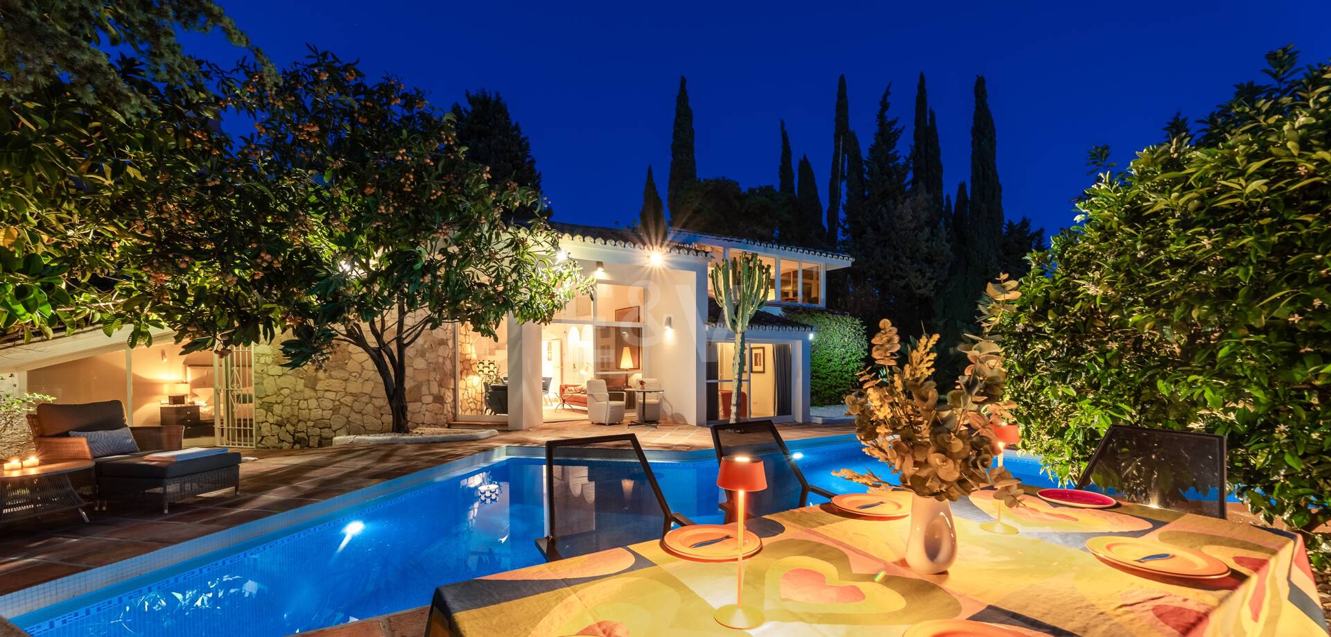 Unik 3 sovrum Villa i Las Cumbres med integritet