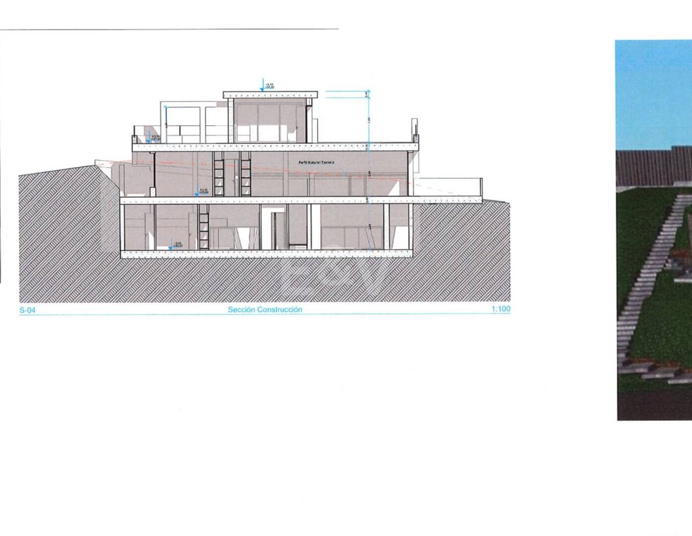 Baugrundstück mit Baugenehmigung in El Rosario zu verkaufen