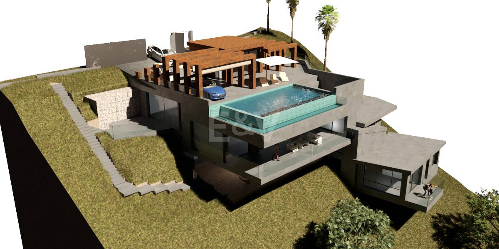 Baugrundstück mit Baugenehmigung in El Rosario zu verkaufen