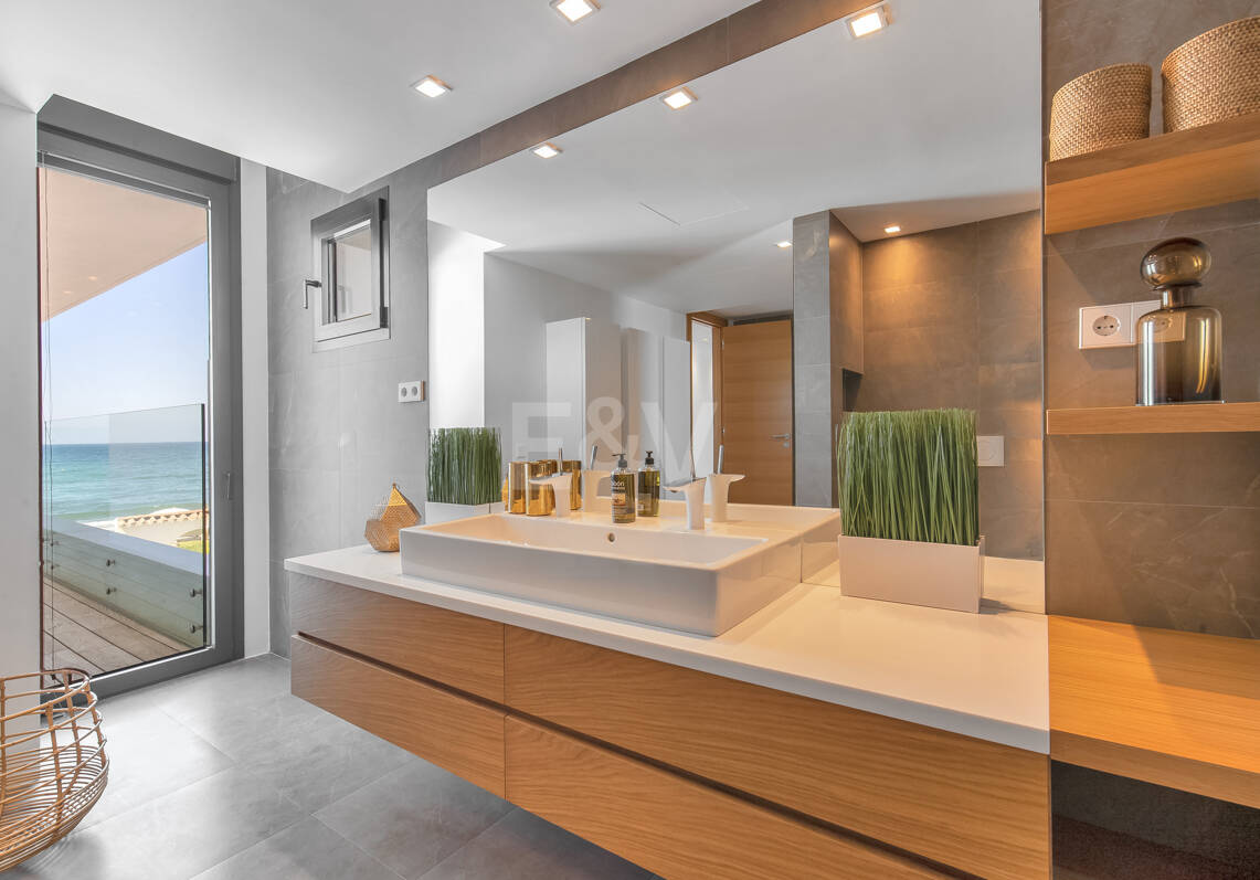 Contemporary Frontline Beach Villa in Las Chapas Playa