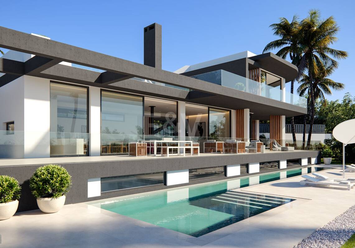 Villenprojekt in Las Lomas del Marbella Club