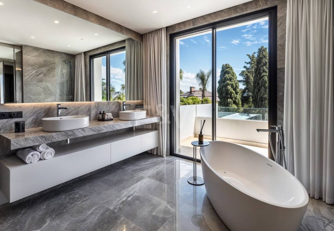 Encantadora villa andaluza con impresionantes vistas al mar Mediterráneo cerca de la Mezquita Real