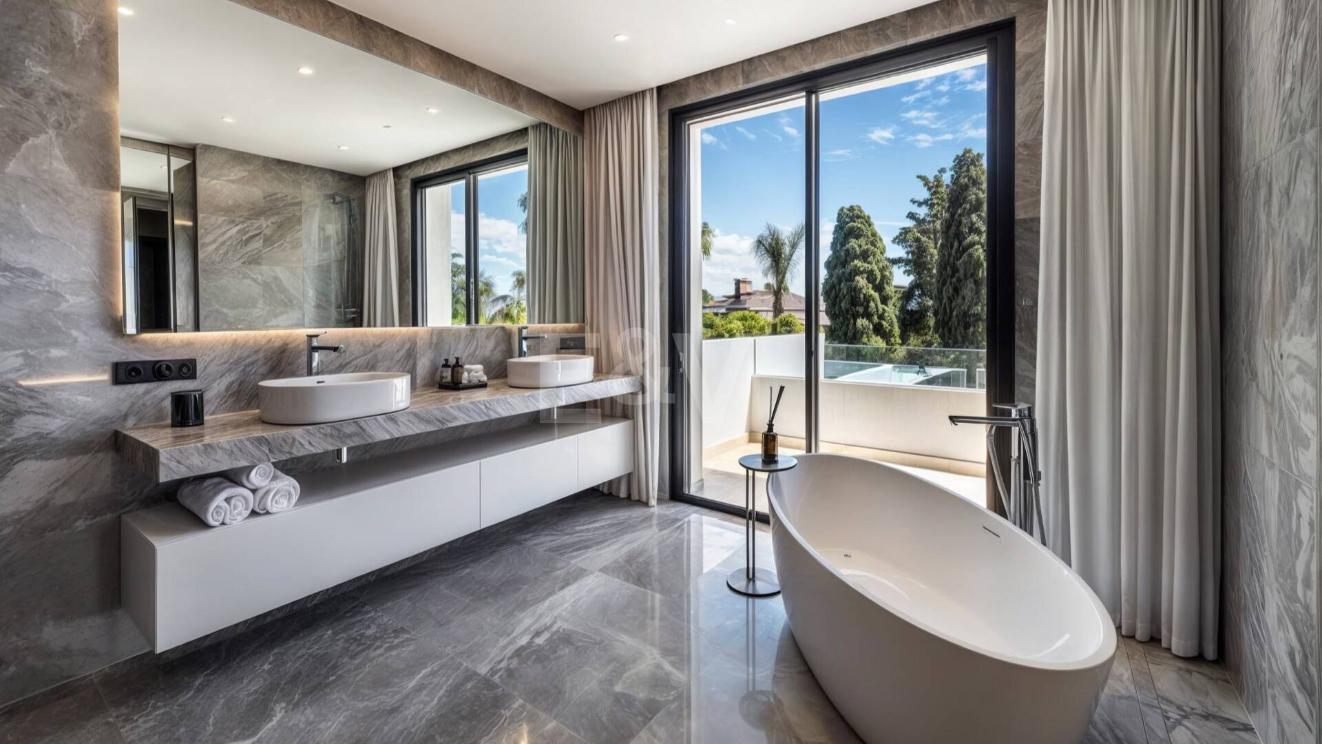 Encantadora villa andaluza con impresionantes vistas al mar Mediterráneo cerca de la Mezquita Real