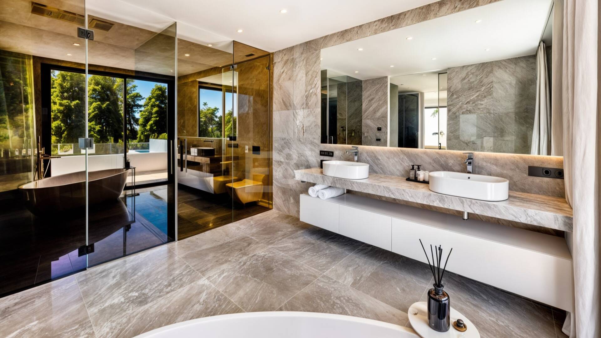 Andaluzjańska willa z zapierającym dech w piersiach widokiem Morza Śródziemnego na Golden Mile Blisko Meczetu Królewskiego