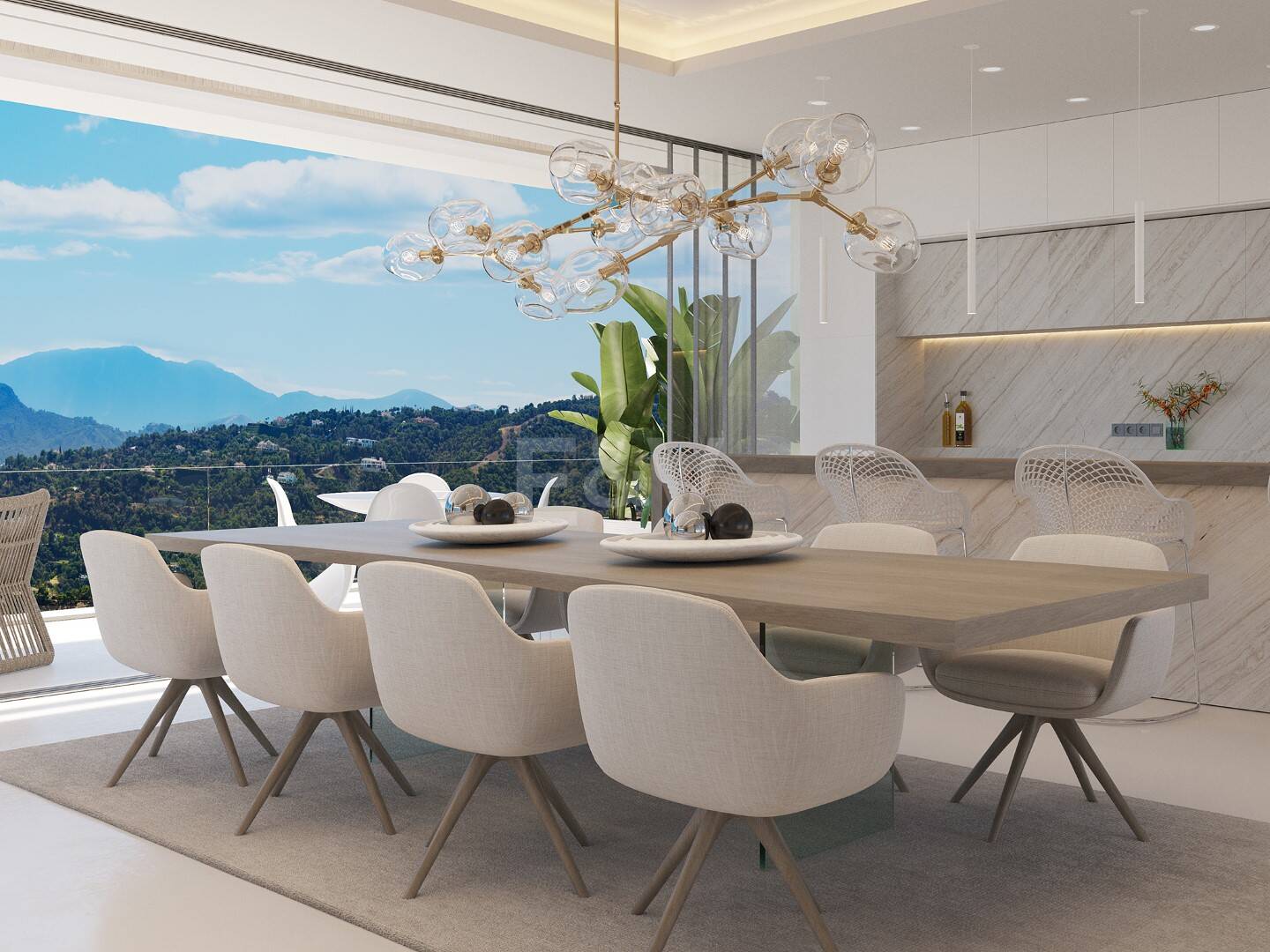 La Quinta: Atemberaubende moderne Villa in natürlicher Umgebung