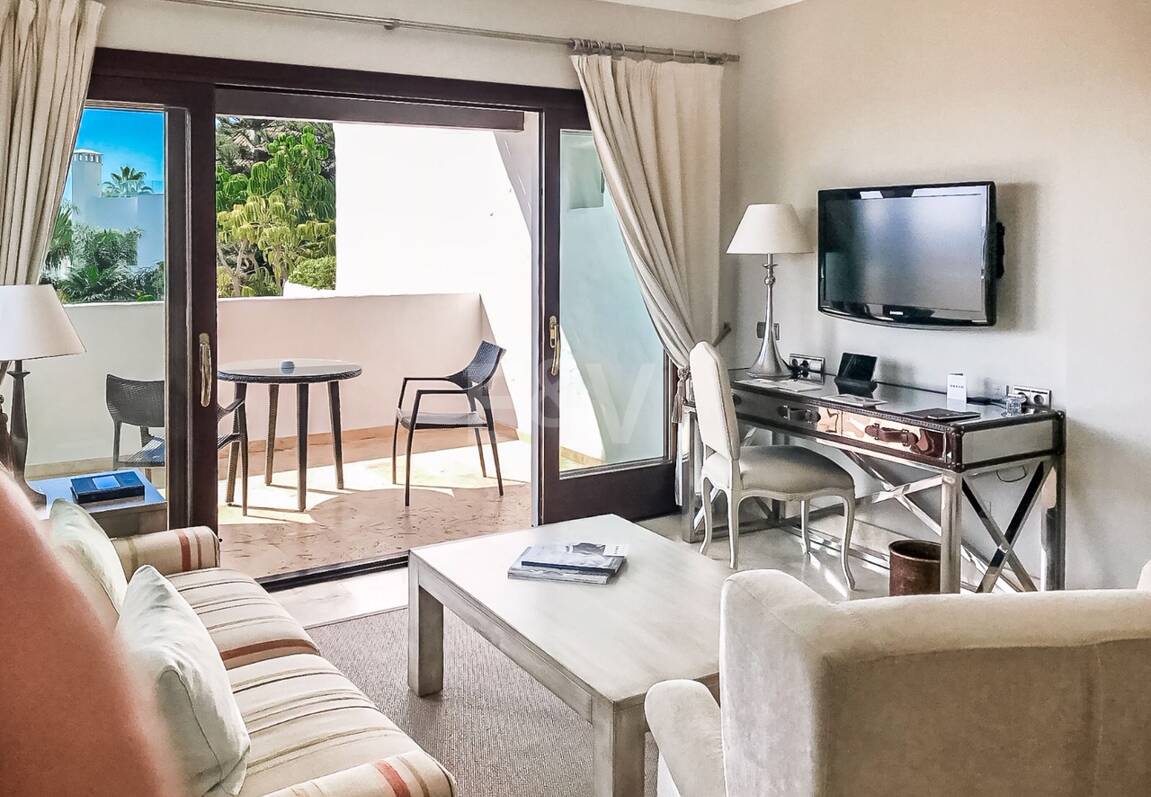 Suite penthouse avec vue sur la mer à Puente Romano