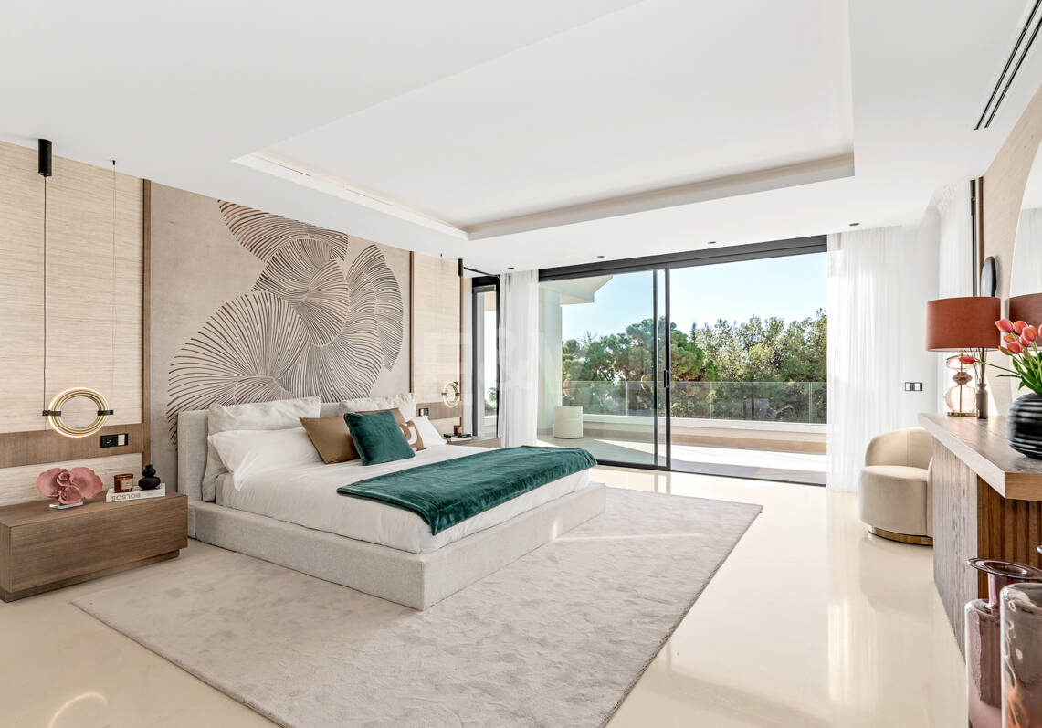 Utsökt modern villa i hjärtat av Sierra Blanca