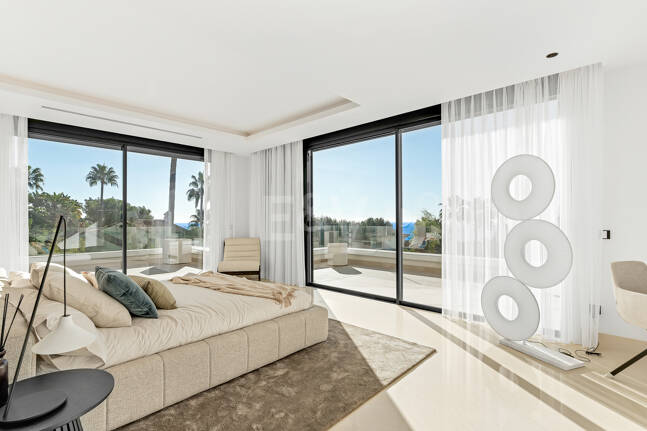 Utsökt modern villa i hjärtat av Sierra Blanca