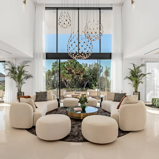 Utsökt modern villa i hjärtat av Sierra Blanca