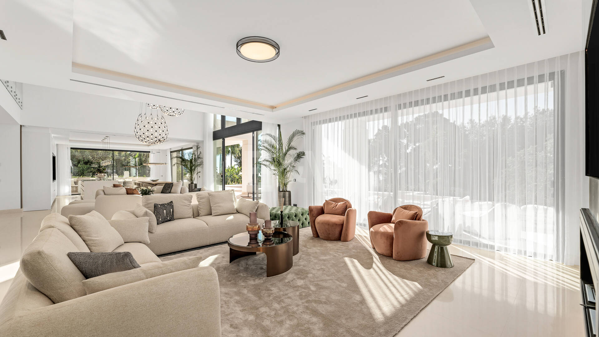 Utsökt modern villa i hjärtat av Sierra Blanca