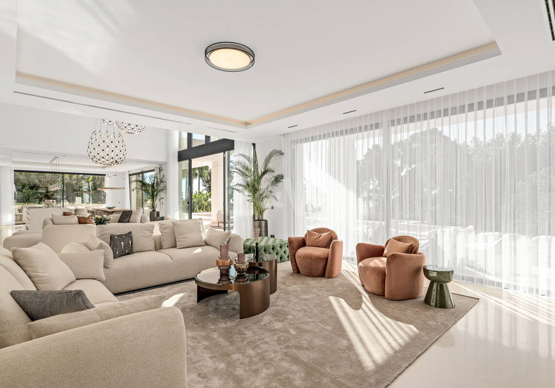 Utsökt modern villa i hjärtat av Sierra Blanca